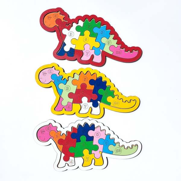 Quebra - Cabeça Dinossaura - Imagem 4