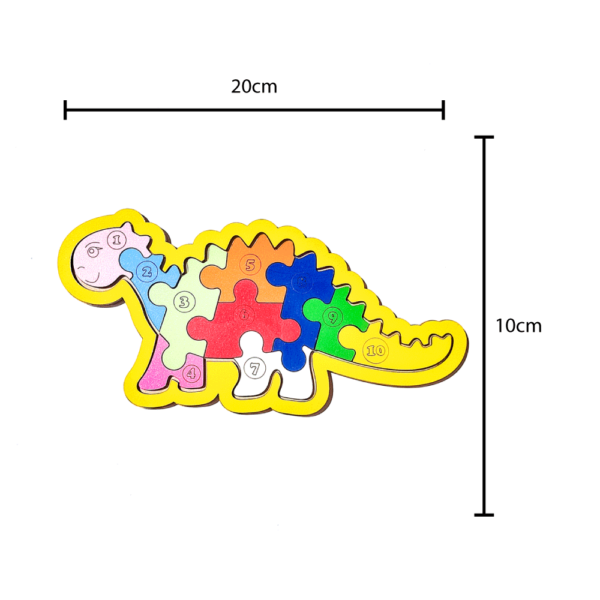 Quebra - Cabeça Dinossaura - Imagem 5